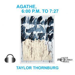 Agathe, 6:00 p.m. to 7:27 (audio book)